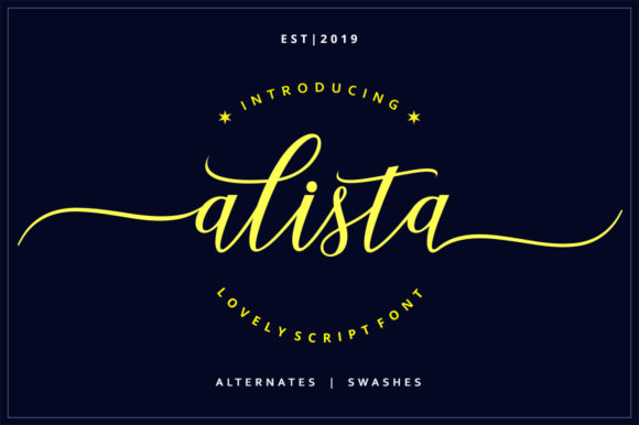 Alista: A Font for Polished Branding