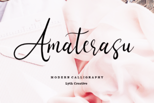 Amaterasu Font: Elegant Script for Editorial Design