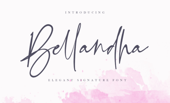 Bellandha: A Script Font for Professional Branding