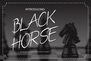Black Horse Font for Business