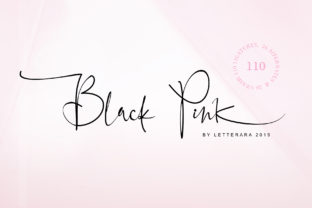 Black Pink Family: A Luxurious Font for Your Brand