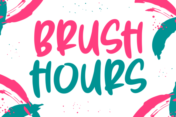 Brush Hours: A Fresh Script Font for Creative Projects