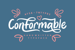 Conformable Font: Elegant Script for Business