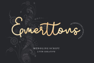Emerttons Font: Elegant Script for Web Design
