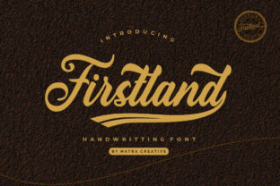 Firstland Font: Handwritten Elegance for Web Design