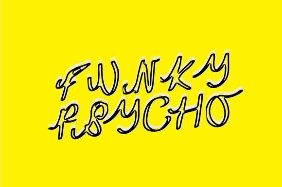 Funky Psycho Font Review