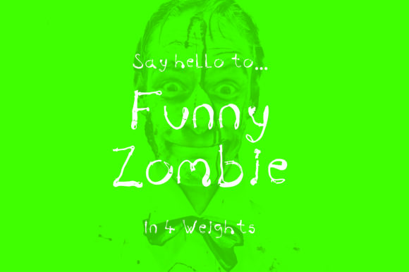 Funny Zombie Font for Bold Branding