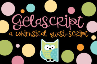Gelascript: A Fun Font for Business