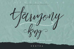 Harmony King Font Review