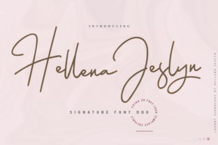 Hellena Jeslyn Duo Font