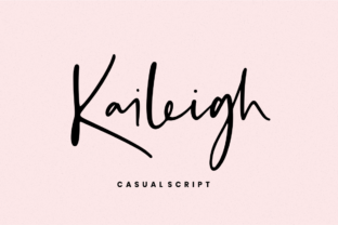 Kaileigh: A Handwritten Font for Professional Branding