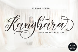 Kanghara: Elegant Script Font for Web Design