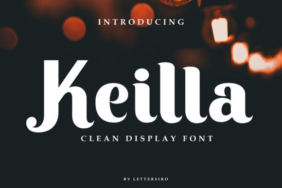 Keilla: A Bold Display Font for Creative Campaigns