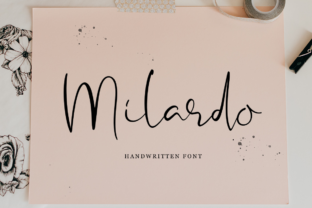 Milardo: Elegant Handwritten Font