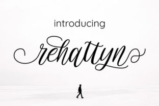 Rehattyn: A Bouncing Script Font for Crafters