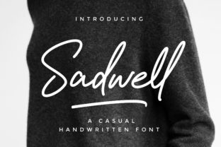 Sadwell: A Modern Script Font