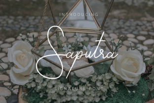 Saputra Font: Elegant Script for Editorial Design