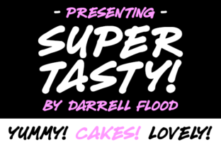 Super Tasty: A Bold, Organic Font
