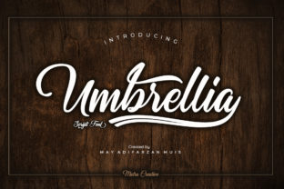 Umbrellia: Elegant Script Font