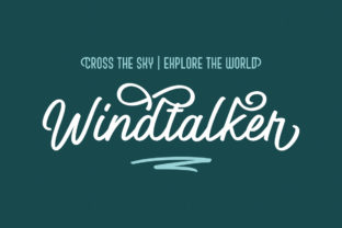 Windtalker Font for Business