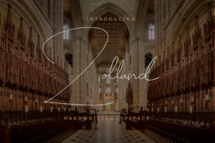 Zolland: A Signature Font for Impactful Design